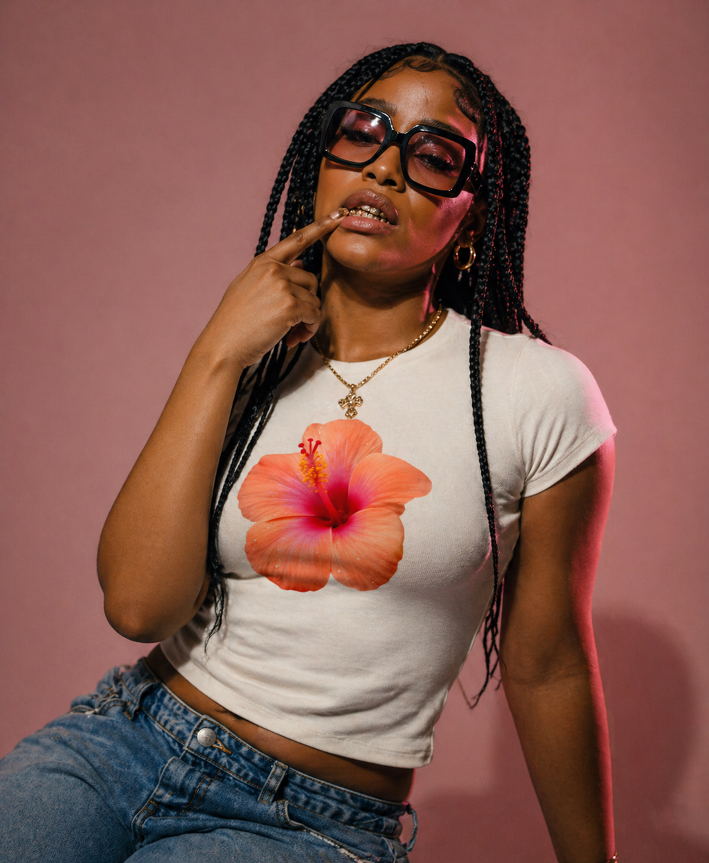 Bloom Energy Crop Tee